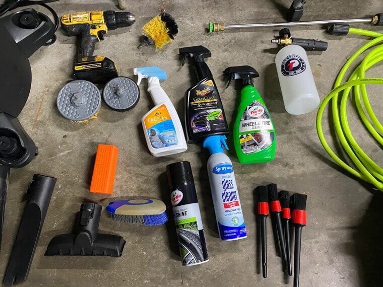 Detail Brushes for Crevices