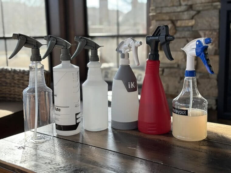 Label Spray Bottles