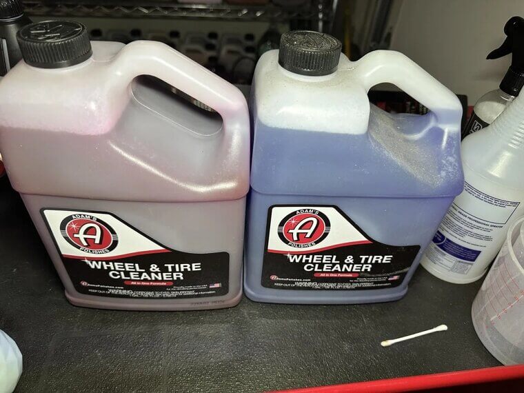 Tire Cleaner Before Dressing