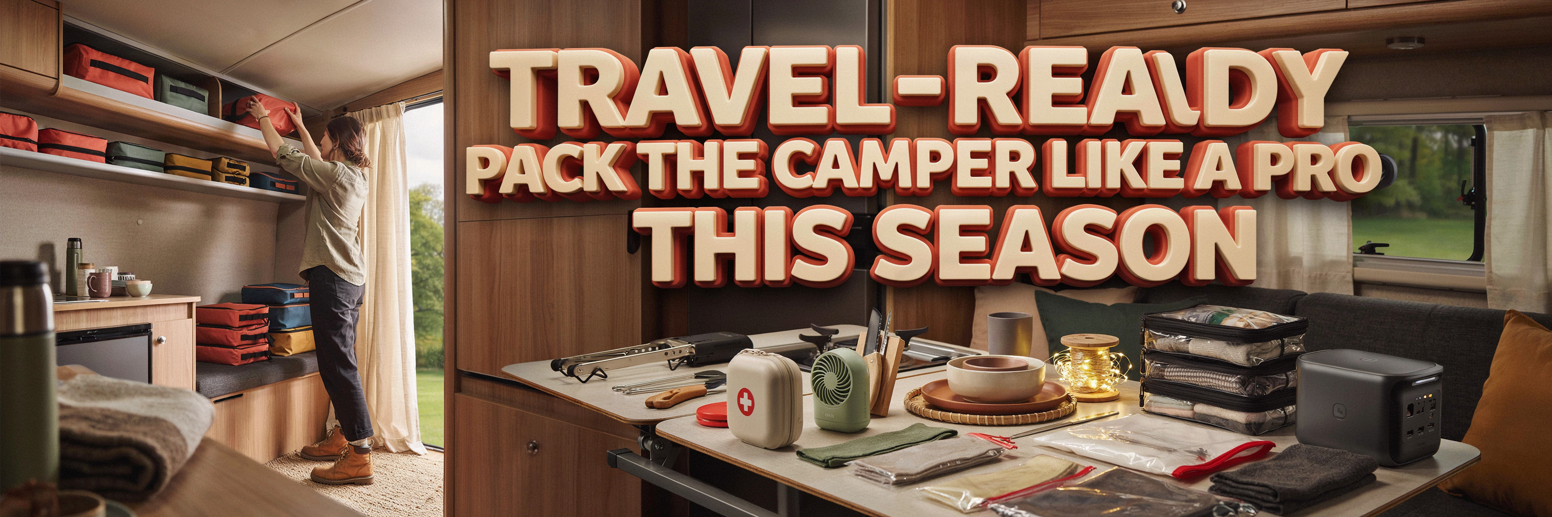 Pack the Camper Like a Pro This Season