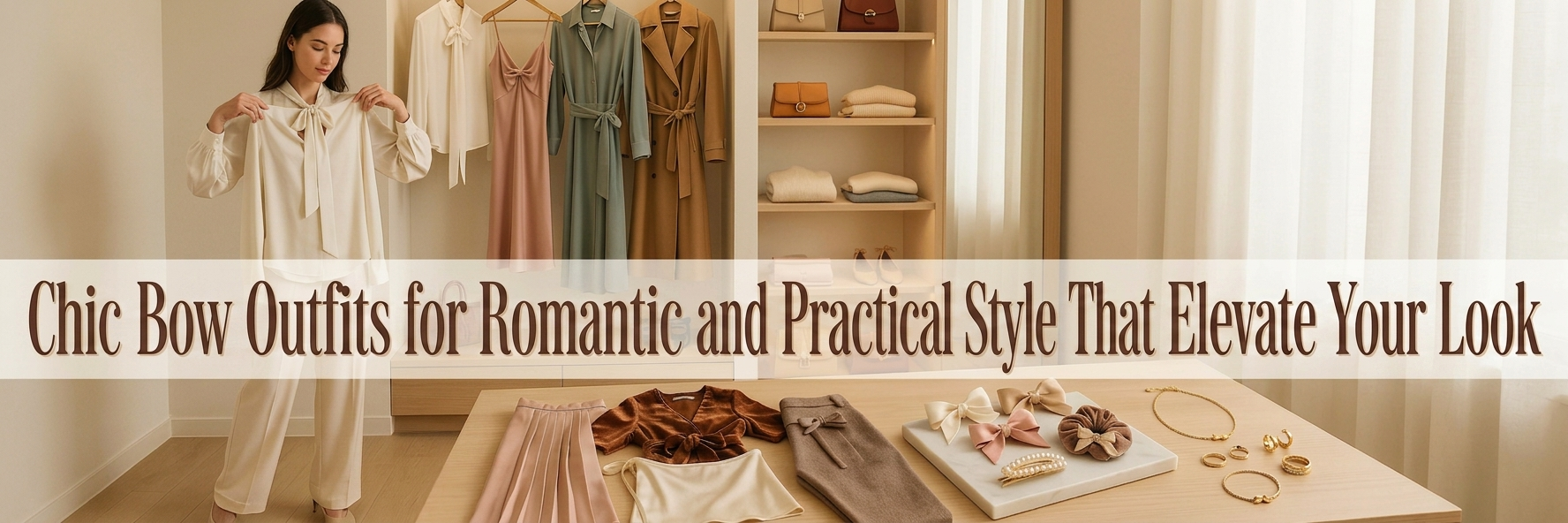 Chic Bow Outfits for Romantic and Practical Style
