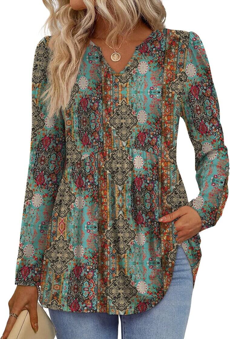 WIHOLL Babydoll Peplum Tops - Stylish Fall Must-Have! - Don’t Miss the 18% Discount!