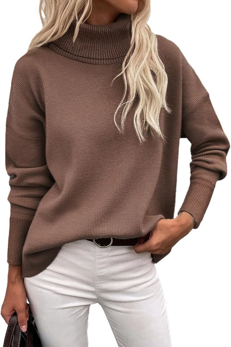 Zeagoo Turtleneck Sweater - Cozy Fall Style Essential - Enjoy 24% Off!