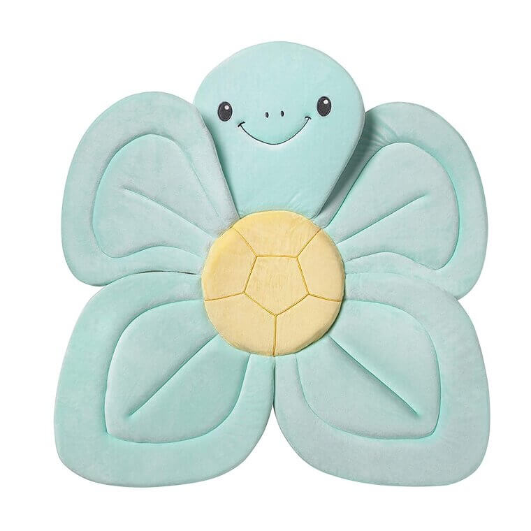 Nuby Turtle Bath Cushion - Cozy Bathtime Fun for Babies 