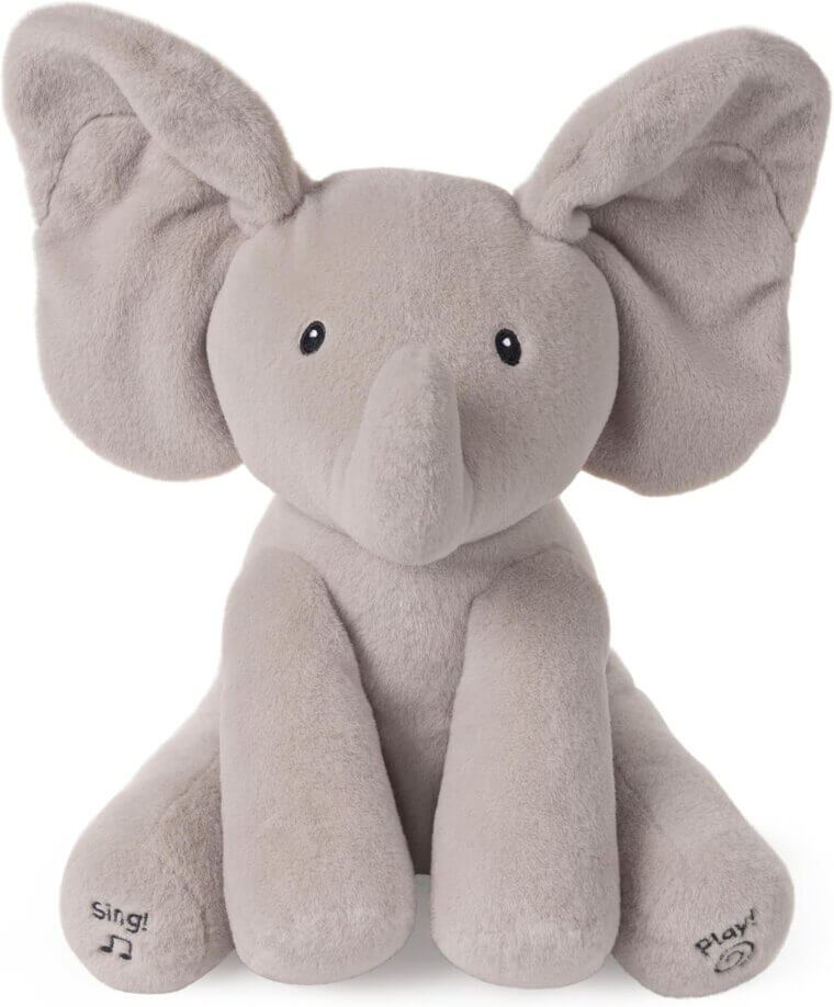 Flappy Elephant Plush - Interactive Singing Toy for Babies - Enjoy 13% Off!