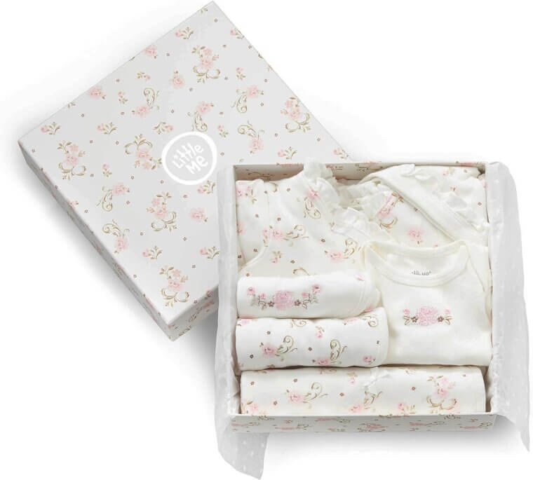 Little Me Layette Gift Set - Essential Baby Shower Present 