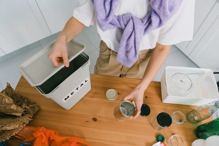 Keeping Recycling Bins Unwashed and Inside