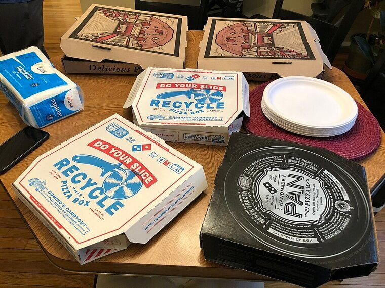 Storing Food in Cardboard Boxes