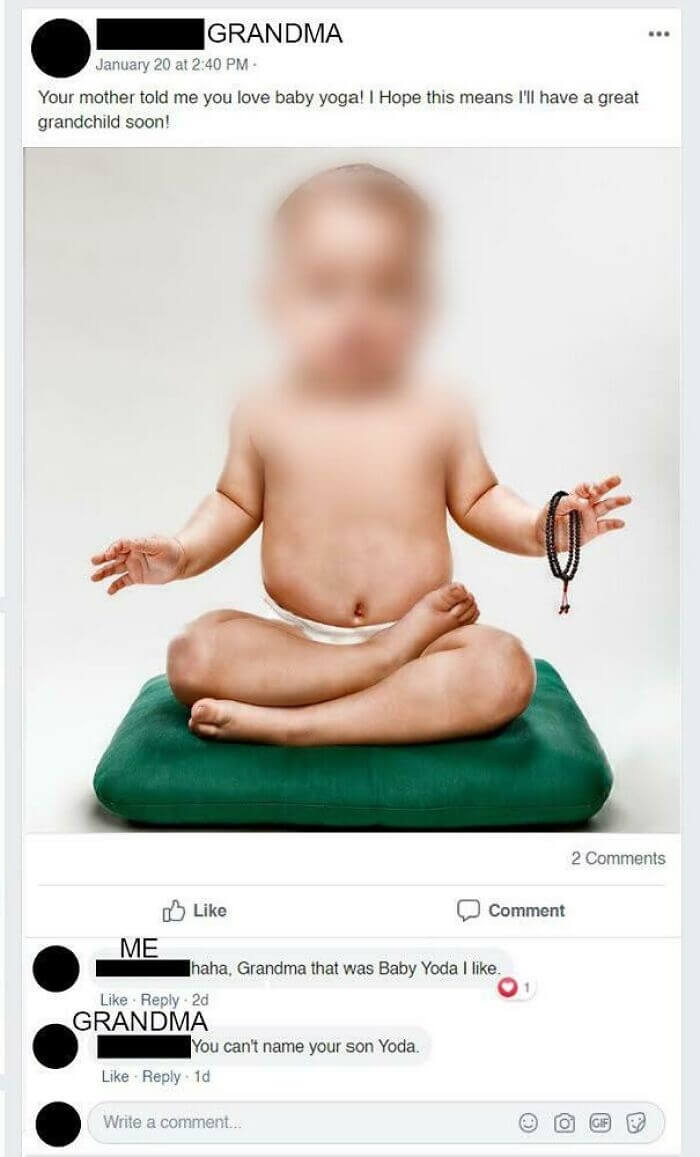 Baby Yoda and Babies Doing Yoga Are Not The Same Thing