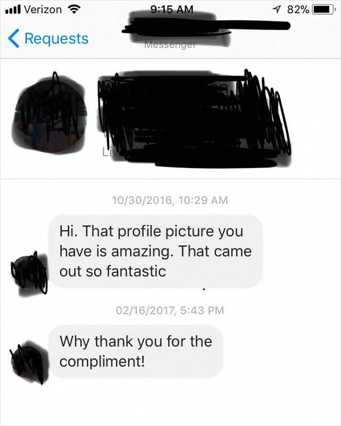 Four Months Later She Thanks Herself For The Compliment