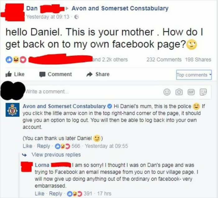 She Was Trying To "Facebook An Email Message"