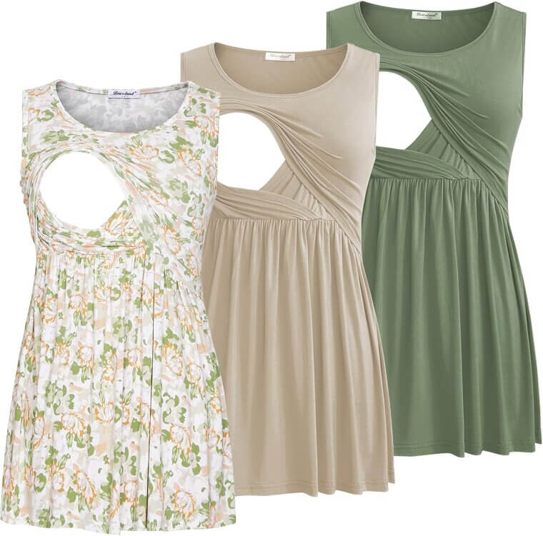 Maternity Nursing Tank - Stylish, Comfortable, and Functional