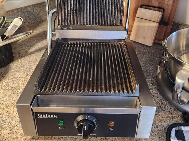 Panini Press Forgotten on the Counter