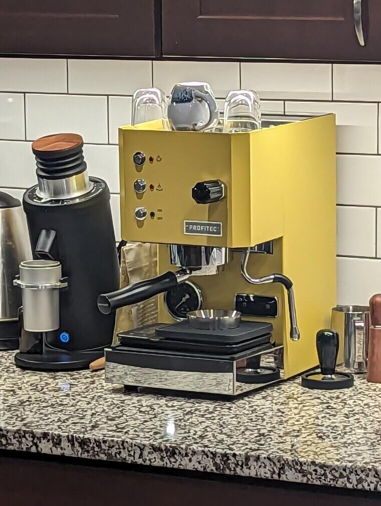 Espresso Machine Collecting Dust