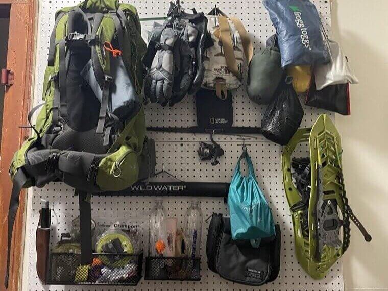 Outdoor Adventure Gear Collecting Dust