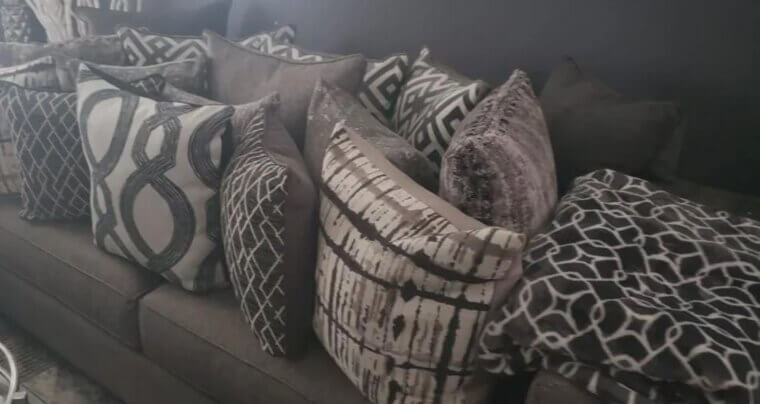 Overabundance of Decorative Cushions