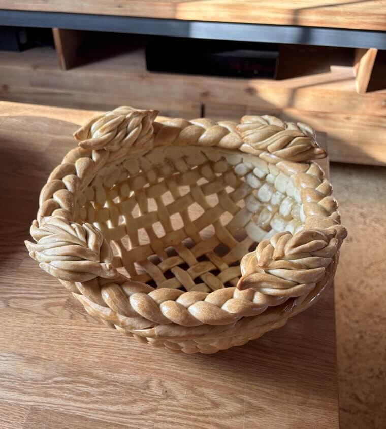 Wicker Bread Baskets That Collect Dust