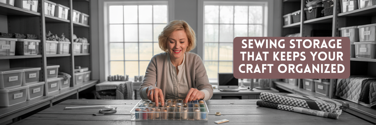 Sewing Storage That Keeps Your Craft Organized