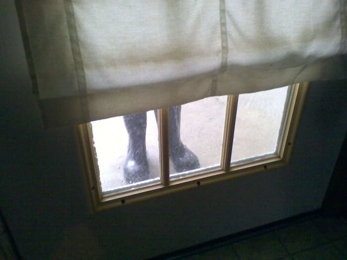 There's Someone Waiting at the Back Door