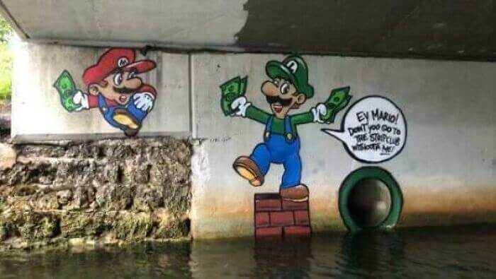 Mario And Luigi's Adventures In The Strip Club