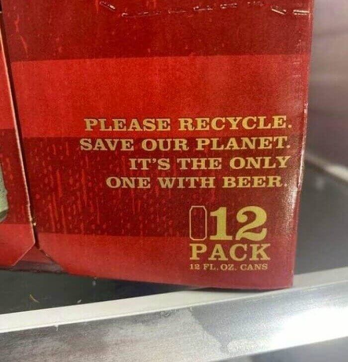 A Logical Reason To Recycle