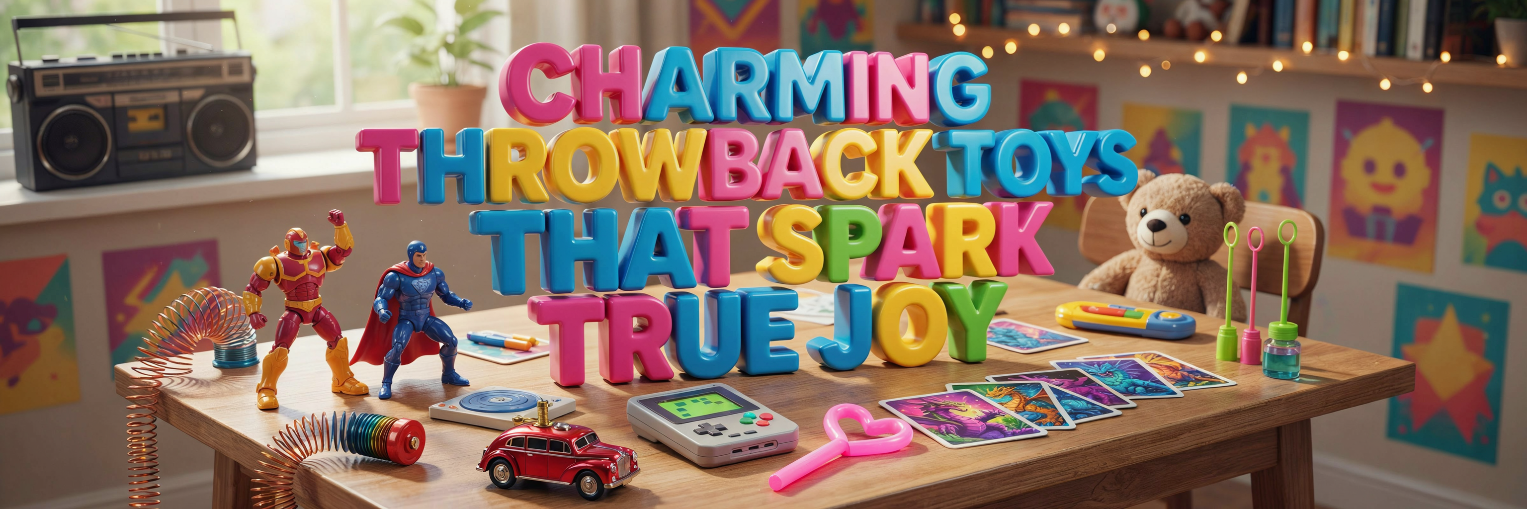 Throwback Toys Every Kid of the 80s and 90s Secretly Wants to Buy Right Now