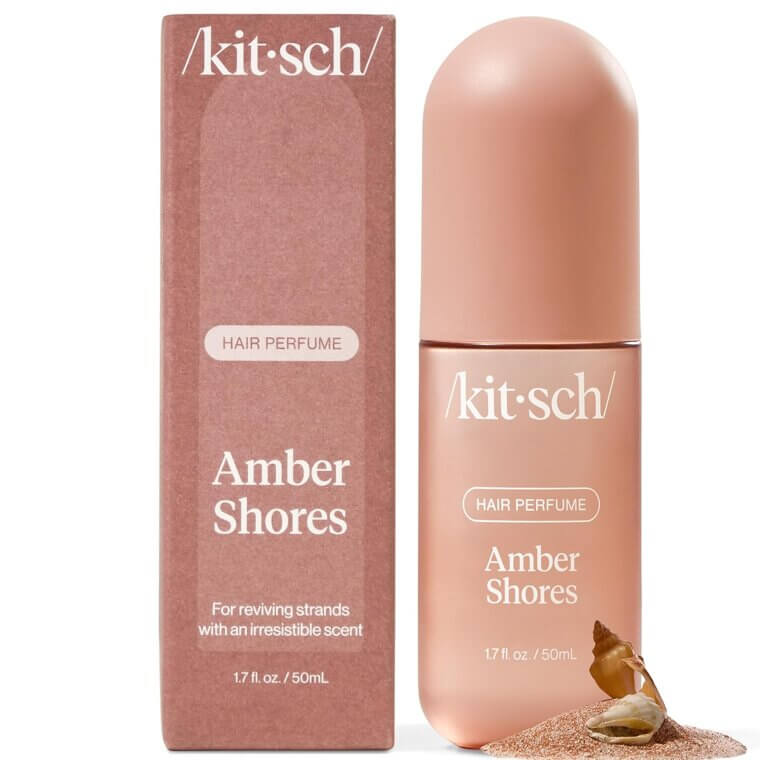 Kitsch Amber Shores Hair Perfume - Freshen Up with Woody Aquatic Scent 