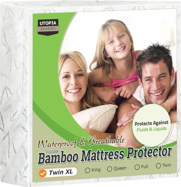 Enjoy Restful Sleep with Bamboo Mattress Protector - Now 18% Off!
