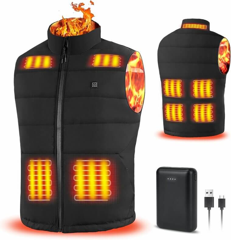 Stay Warm with Rrtizan Heated Vest for Winter Adventures Enjoy 15% Off!