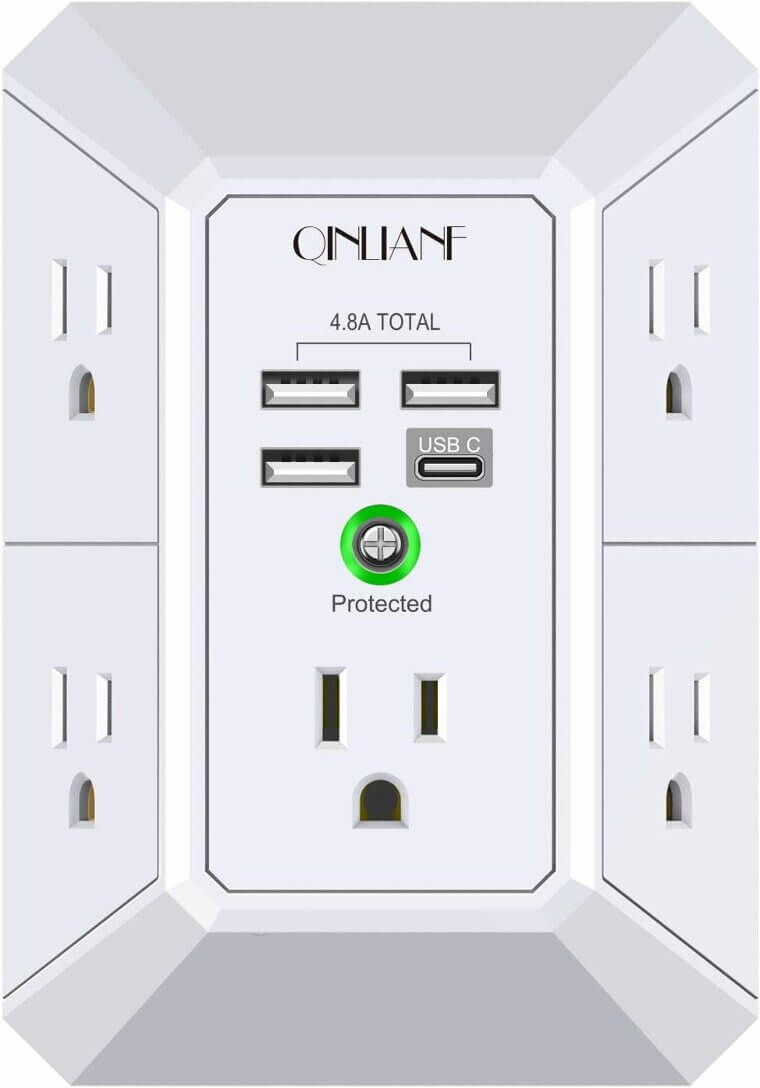 Maximize Charging Efficiency with Wall Charger Surge Protector Don’t Miss the 15% Discount!