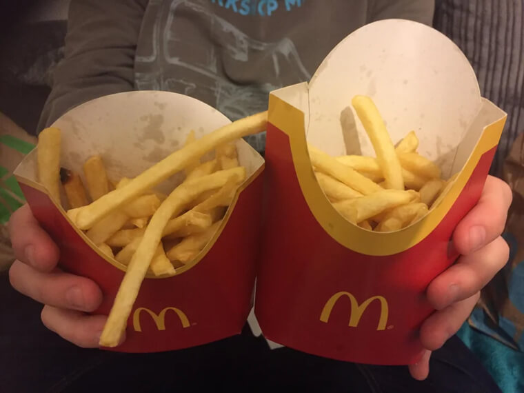 The Deceptive Cost of Upgrading to Large Fries