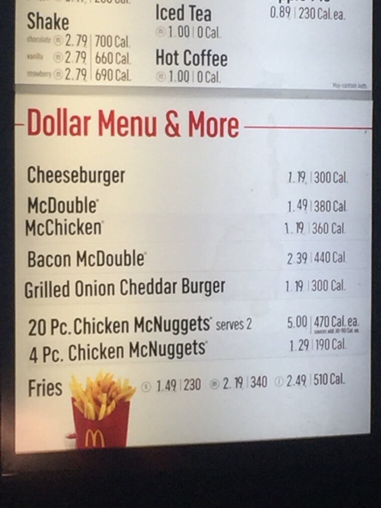 Removing the Dollar Sign From Menus Tricks the Customer to Buy More
