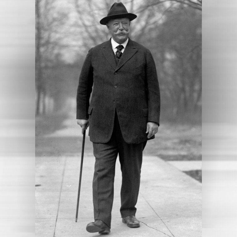 33. William Howard Taft – $3 Million