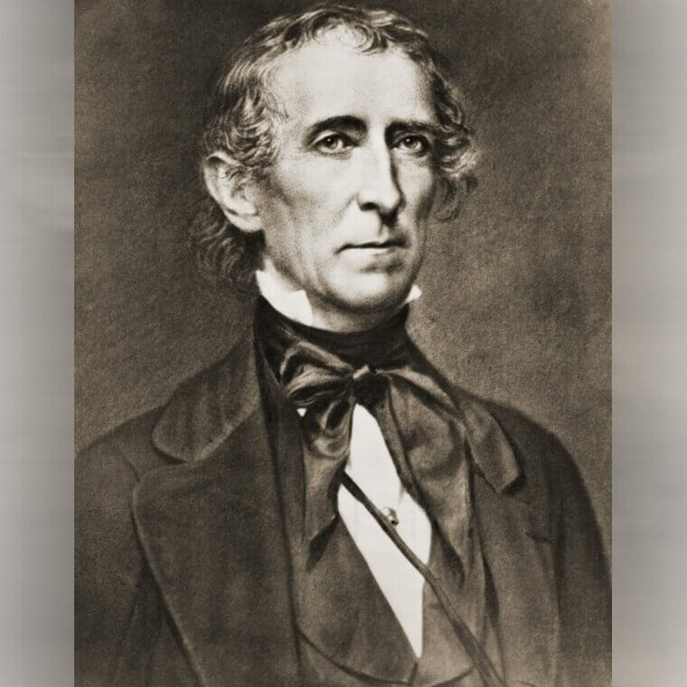 13. John Tyler – $50 Million
