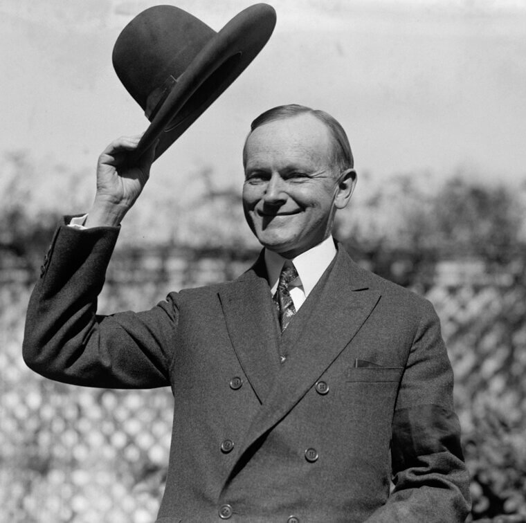 38. Calvin Coolidge – $500 Thousand