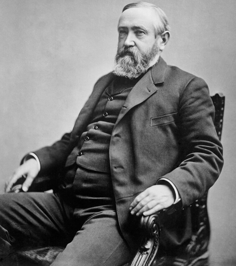 30. Benjamin Harrison – $5 Million