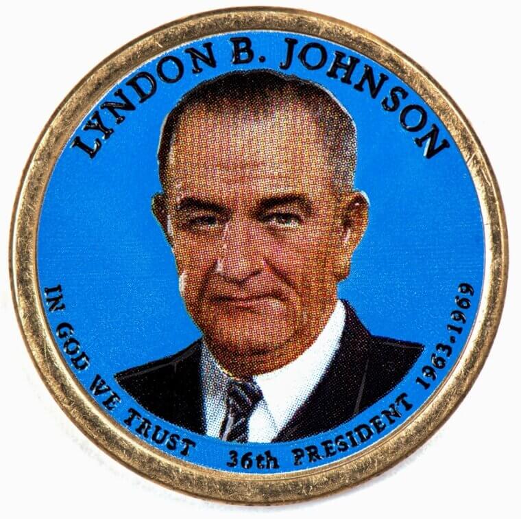 9. Lyndon B. Johnson – $100 Million