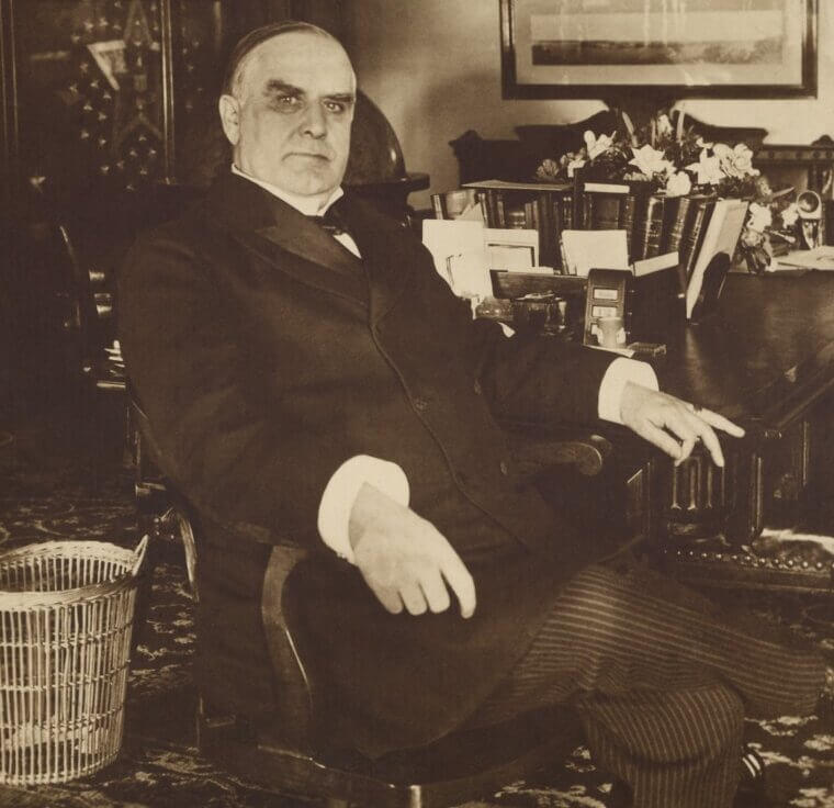 36. William McKinley – $1 Million