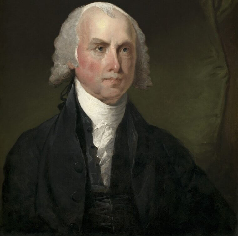 7. James Madison – $100 Million