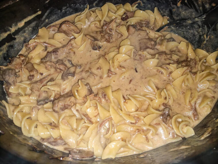 Beef Stroganoff