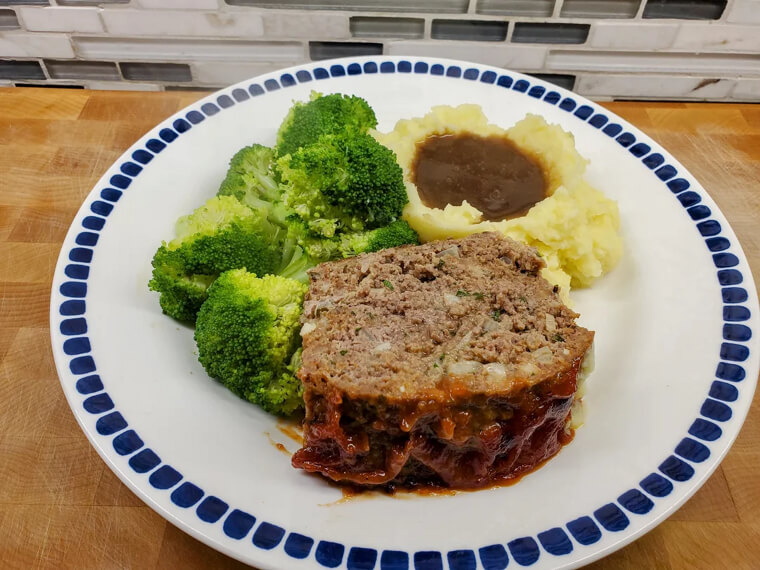 Meatloaf With Ketchup Glaze