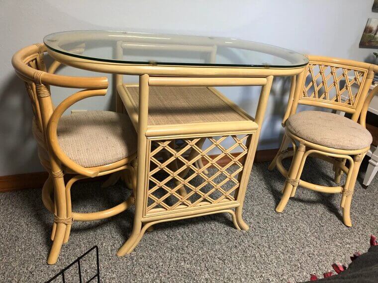 Wicker and Rattan Accent