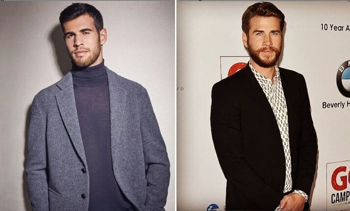 Karen Khachanov and Liam Hemsworth