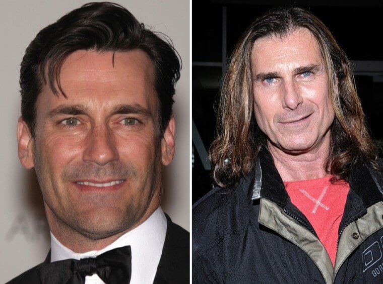 Jon Hamm and Fabio