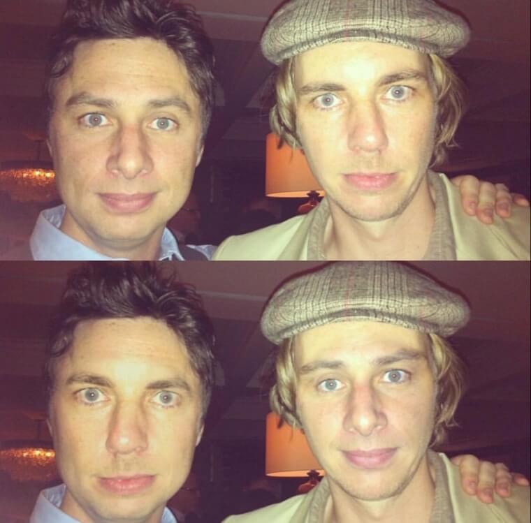 Zach Braff and Dax Shepard