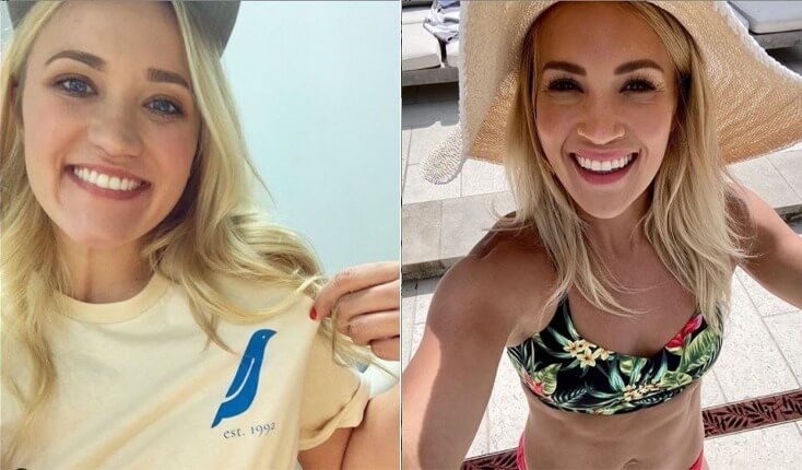 Carrie Underwood and Emily Osment