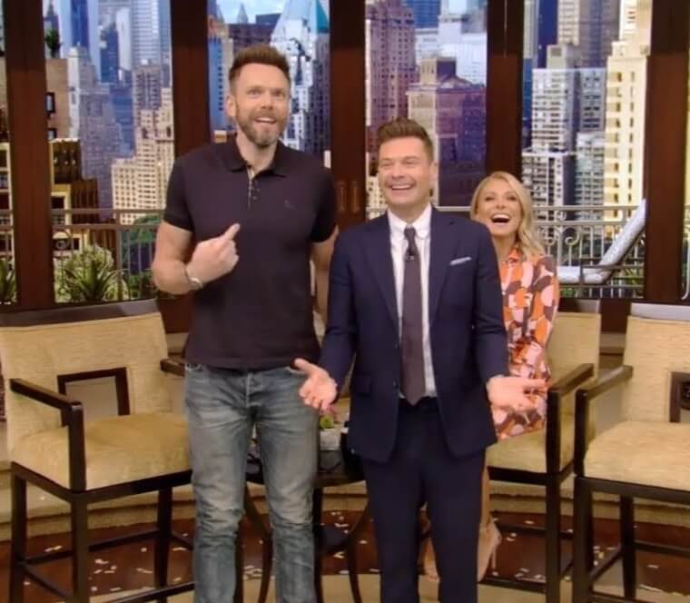 Joel McHale and Ryan Seacrest