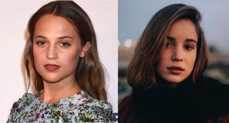 Alba Baptista and Alicia Vikander