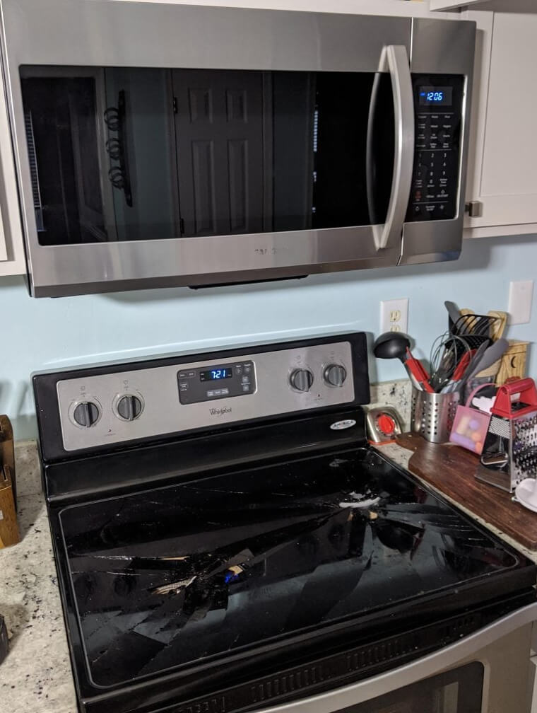 Note to Self: Never Self-Install a Built-In Microwave