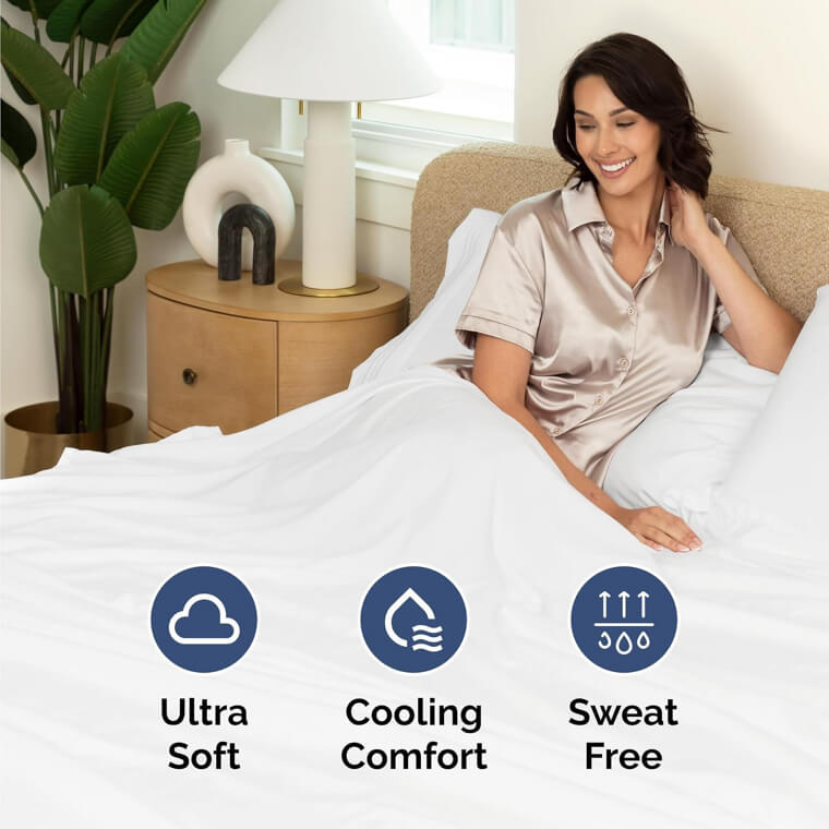 Give Yourself the Royal Treatment With This Soft, Queen Size 4 Piece Sheet Set